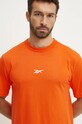 Хлопковая футболка Reebok оранжевый 100206038