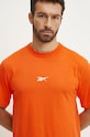 Reebok tricou din bumbac portocaliu 100206038