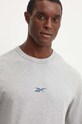 Reebok t-shirt bawełniany szary 100206039