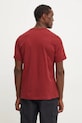 Oblečení Bavlněné tričko Reebok 100206017 burgundské