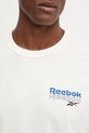 Reebok tricou din bumbac bej 100208575