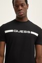 Guess tricou JOE print negru U4BM01.K6YW1