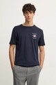 Oblečení Bavlněné tričko Gant 2003269 námořnická modř