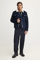 Bavlnené tričko Tommy Hilfiger MW0MW36481 tmavomodrá AW24
