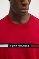 Хлопковая футболка Tommy Hilfiger MW0MW36498 красный