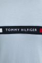 Хлопковая футболка Tommy Hilfiger MW0MW36498 голубой