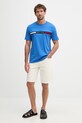 Tommy Hilfiger tričko pánské bavlněné MW0MW36498 modrá SS26