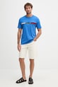 Tommy Hilfiger tričko pánské bavlněné MW0MW36498 modrá SS26