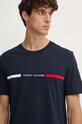 Бавовняна футболка Tommy Hilfiger темно-синій MW0MW36498
