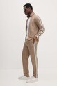 Бавовняна футболка Tommy Hilfiger MW0MW37267 бежевий AW24