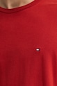 Bavlnené tričko Tommy Hilfiger MW0MW37267 červená