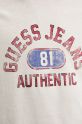 Guess Jeans t-shirt bawełniany M4BI74.K8HM0 beżowy