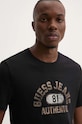 Бавовняна футболка Guess Jeans чорний M4BI74.K8HM0