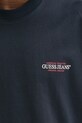 Хлопковая футболка Guess Jeans M4BI75.K8FQ4 тёмно-синий