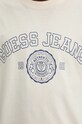 Guess Jeans t-shirt bawełniany M4BI83.K8FQ4 beżowy
