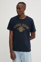 Хлопковая футболка Guess Jeans тёмно-синий M4BI83.K8FQ4