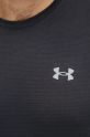 Μπλουζάκι για τρέξιμο Under Armour Launch 1382582 μαύρο