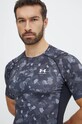 Tréningové tričko Under Armour HeatGear Printed čierna 1386937