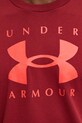 Tričko Under Armour HW Branded 1389146 burgundské
