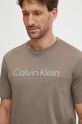 Calvin Klein Performance t-shirt brązowy 00GMF4K142