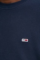 Tričko s dlouhým rukávem Tommy Jeans DM0DM19216 námořnická modř