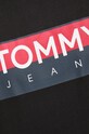 Бавовняна футболка Tommy Jeans чорний DM0DM19684