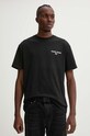 Бавовняна футболка Tommy Jeans бавовна чорний DM0DM19691