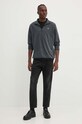 Бавовняна футболка Tommy Jeans DM0DM19691 чорний AW24