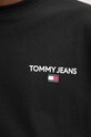 Бавовняна футболка Tommy Jeans DM0DM19691 чорний