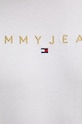 Tommy Jeans tricou din bumbac DM0DM19694 alb