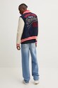 Bavlněné tričko Tommy Jeans DM0DM19695 námořnická modř AW24