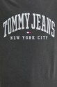 Хлопковая футболка Tommy Jeans DM0DM19699 серый