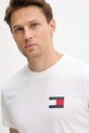 Одяг Бавовняна футболка Tommy Jeans DM0DM20740 білий