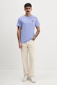 Tommy Jeans t-shirt bawełniany DM0DM20740 niebieski AA00