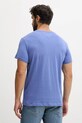 Tommy Jeans tricou din bumbac DM0DM20740 albastru SS25