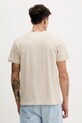 Odzież Tommy Jeans t-shirt bawełniany DM0DM20740 beżowy