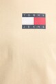 Bavlnené tričko Tommy Jeans DM0DM20740 žltá