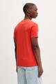 Odzież Tommy Jeans t-shirt męski bawełniany DM0DM20740 pomarańczowy
