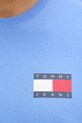 Tommy Jeans tričko pánske bavlnené DM0DM20740 modrá