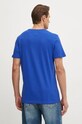 Хлопковая футболка Tommy Jeans DM0DM20740 голубой SS25