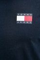 Памучна тениска Tommy Jeans тъмносин DM0DM20740