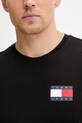 Tommy Jeans tricou din bumbac negru DM0DM20740