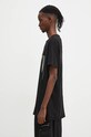 Rick Owens cotton t-shirt Level T DU02D2250.RNEP4 black AW24