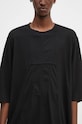 Rick Owens cotton t-shirt Luxor T black DU02D2251.RNP