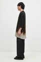 Rick Owens tricou din bumbac Tommy T DU02D2259.FSUN negru AW24