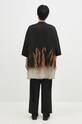 Îmbrăcăminte Rick Owens tricou din bumbac Tommy T DU02D2259.FSUN negru