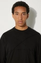 Rick Owens longsleeve din bumbac Jumbo DU02D2261.RNET1 negru