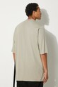 Odzież Rick Owens t-shirt bawełniany Jumbo T DU02D2274.RN beżowy