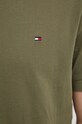 Tommy Hilfiger t-shirt bawełniany UM0UM03362 zielony