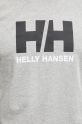 Βαμβακερό μπλουζάκι Helly Hansen HH LOGO γκρί 30396